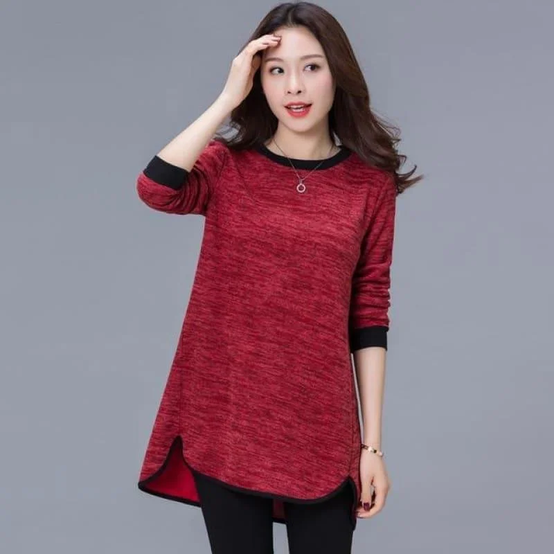 Fashion Forward WomenLong Sleeve Casual Loose Top