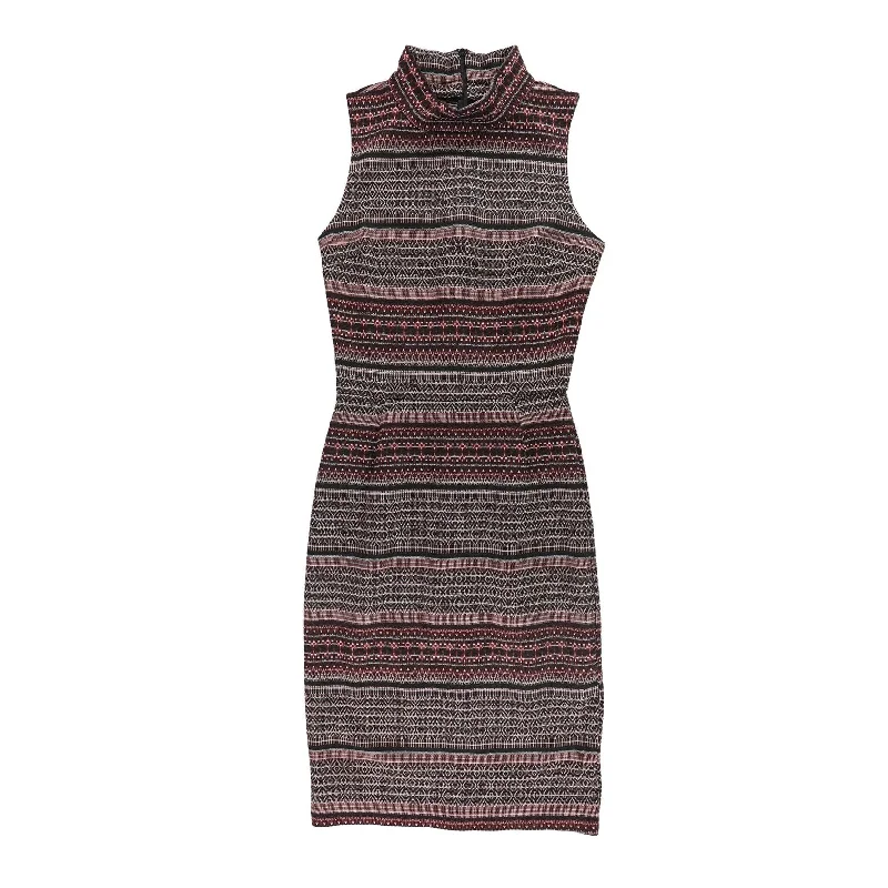 Day-To-Night Styles Bar Iii Womens Mock-Neck Bodycon Dress