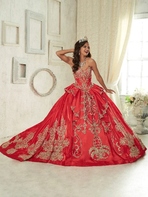 Clearance Event Quinceanera Collection - 26842SC Embroided Strapless Ballgown